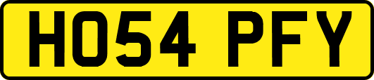HO54PFY