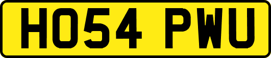 HO54PWU