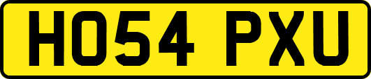 HO54PXU
