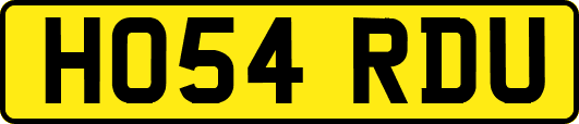 HO54RDU