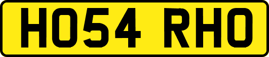 HO54RHO