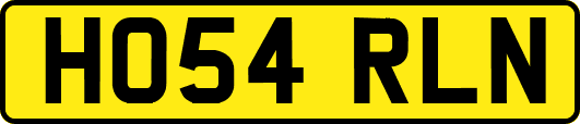 HO54RLN