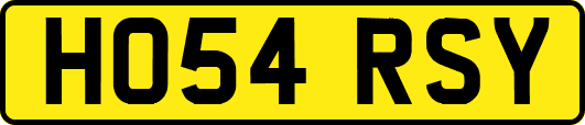HO54RSY