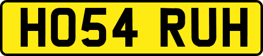 HO54RUH
