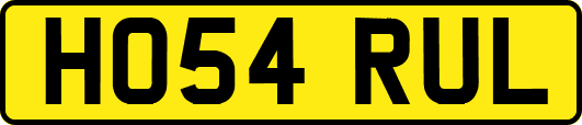 HO54RUL
