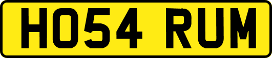 HO54RUM