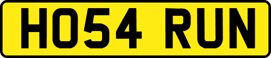 HO54RUN