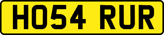 HO54RUR