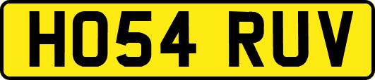 HO54RUV