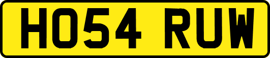 HO54RUW