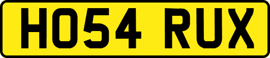 HO54RUX