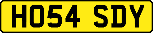 HO54SDY