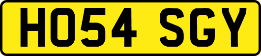 HO54SGY