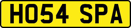HO54SPA