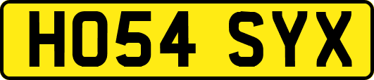 HO54SYX