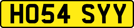 HO54SYY