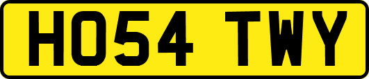 HO54TWY