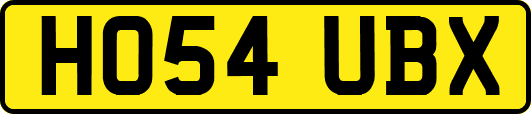 HO54UBX