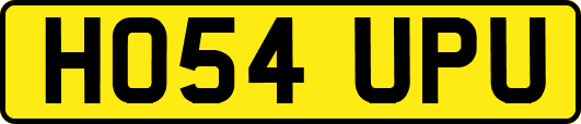 HO54UPU