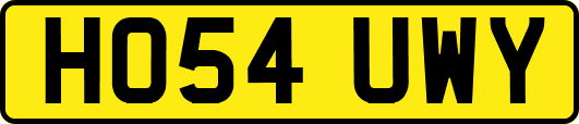 HO54UWY