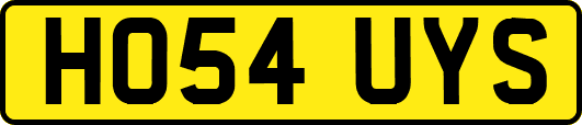 HO54UYS