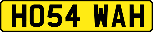 HO54WAH