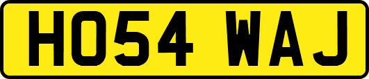 HO54WAJ