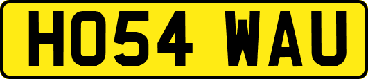 HO54WAU