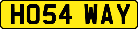 HO54WAY