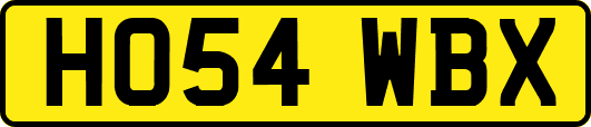 HO54WBX