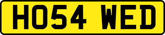 HO54WED