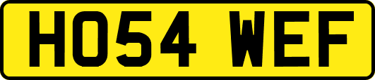 HO54WEF
