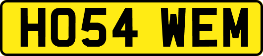 HO54WEM