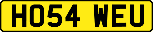 HO54WEU