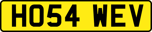 HO54WEV