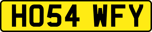 HO54WFY