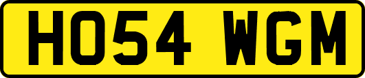 HO54WGM