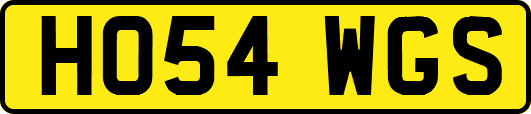 HO54WGS