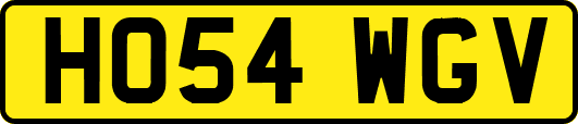 HO54WGV