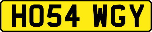 HO54WGY