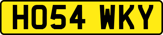 HO54WKY