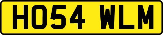 HO54WLM