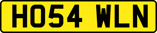 HO54WLN