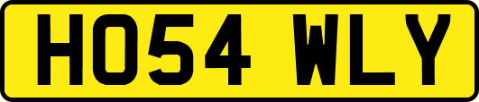 HO54WLY
