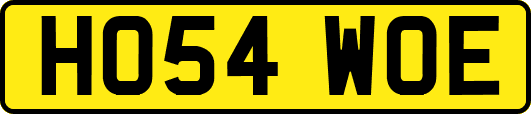 HO54WOE