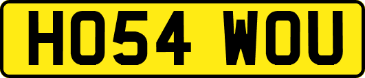 HO54WOU