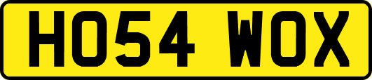 HO54WOX