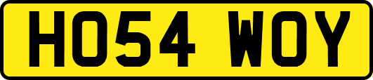 HO54WOY