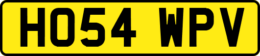 HO54WPV