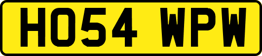 HO54WPW